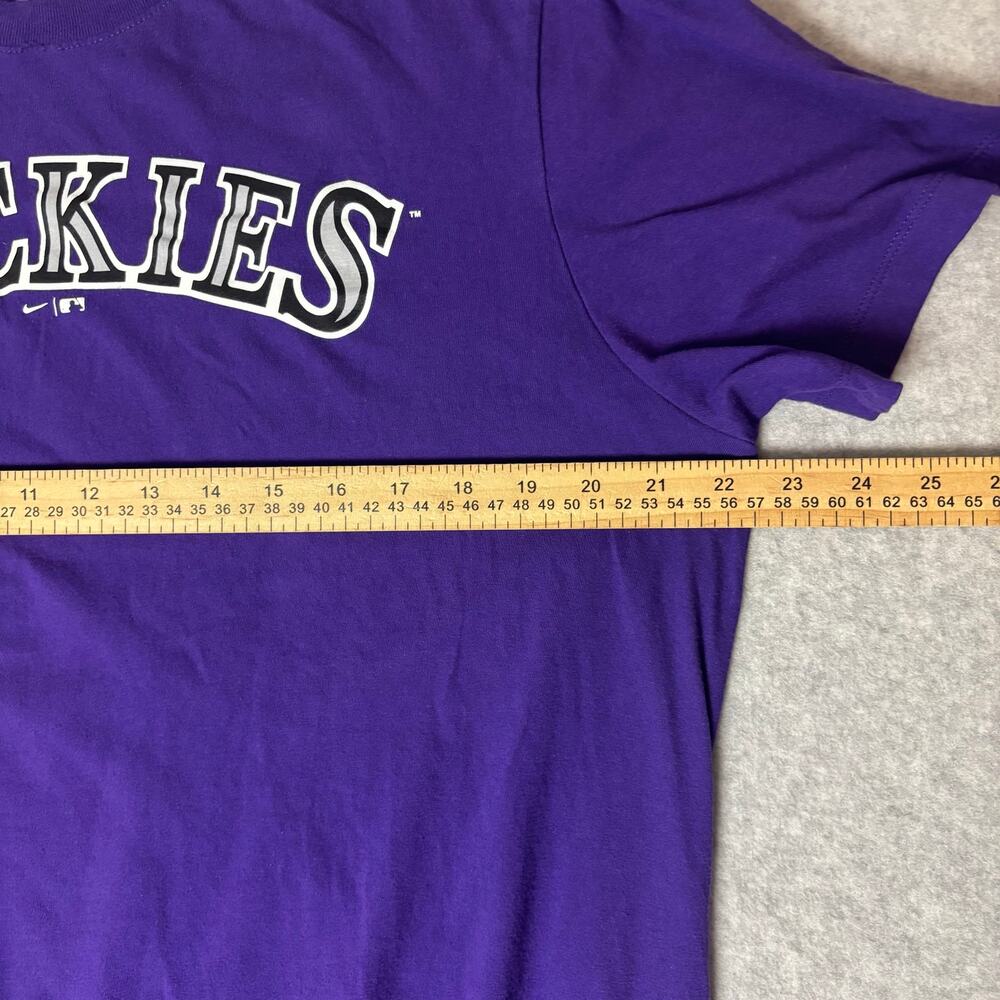Nike Rockies Purple Graphic T-Shirt – Size Large - Picture 7 of 7